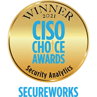 Awards Badge - 2021 - CISO Choice Awards 2021 Security Analytics Winner