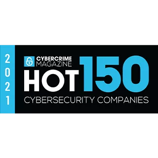Awards Badge - 2021 - Cybercrime Magazine Hot 150