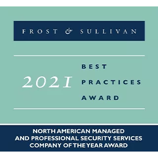Frost & Sullivan 2021 North America Managed and Professional Security Services