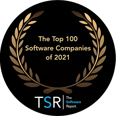 Awards Badge - 2021 - TSR Top 100 Software Companies