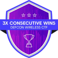 3x Consecutive Wins Defcon Wireless CTF