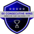 6 victoires consécutives au Grrcon Car Hacking CTF