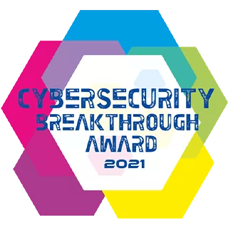 Awards Badge - 2021 - Cybersecurity Breakthrough Award